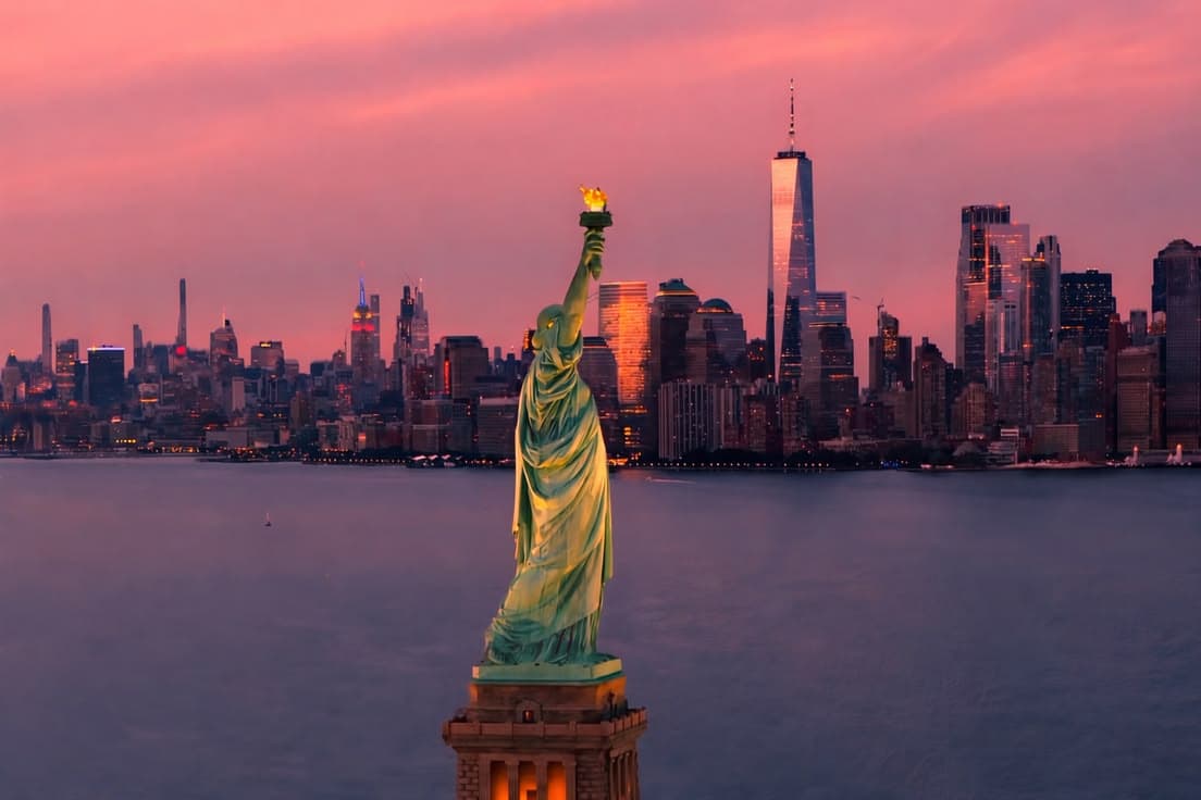 NY Background Footer