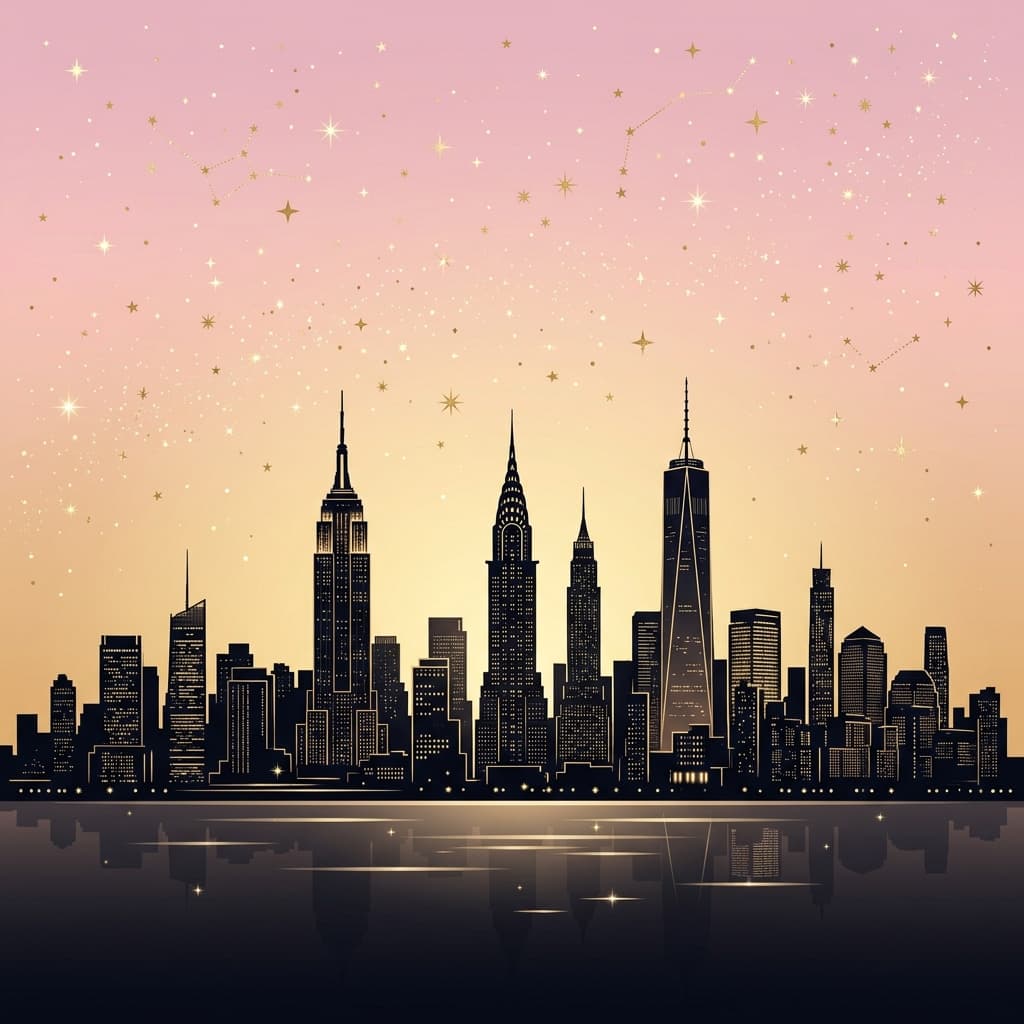 Watermark New York Skyline